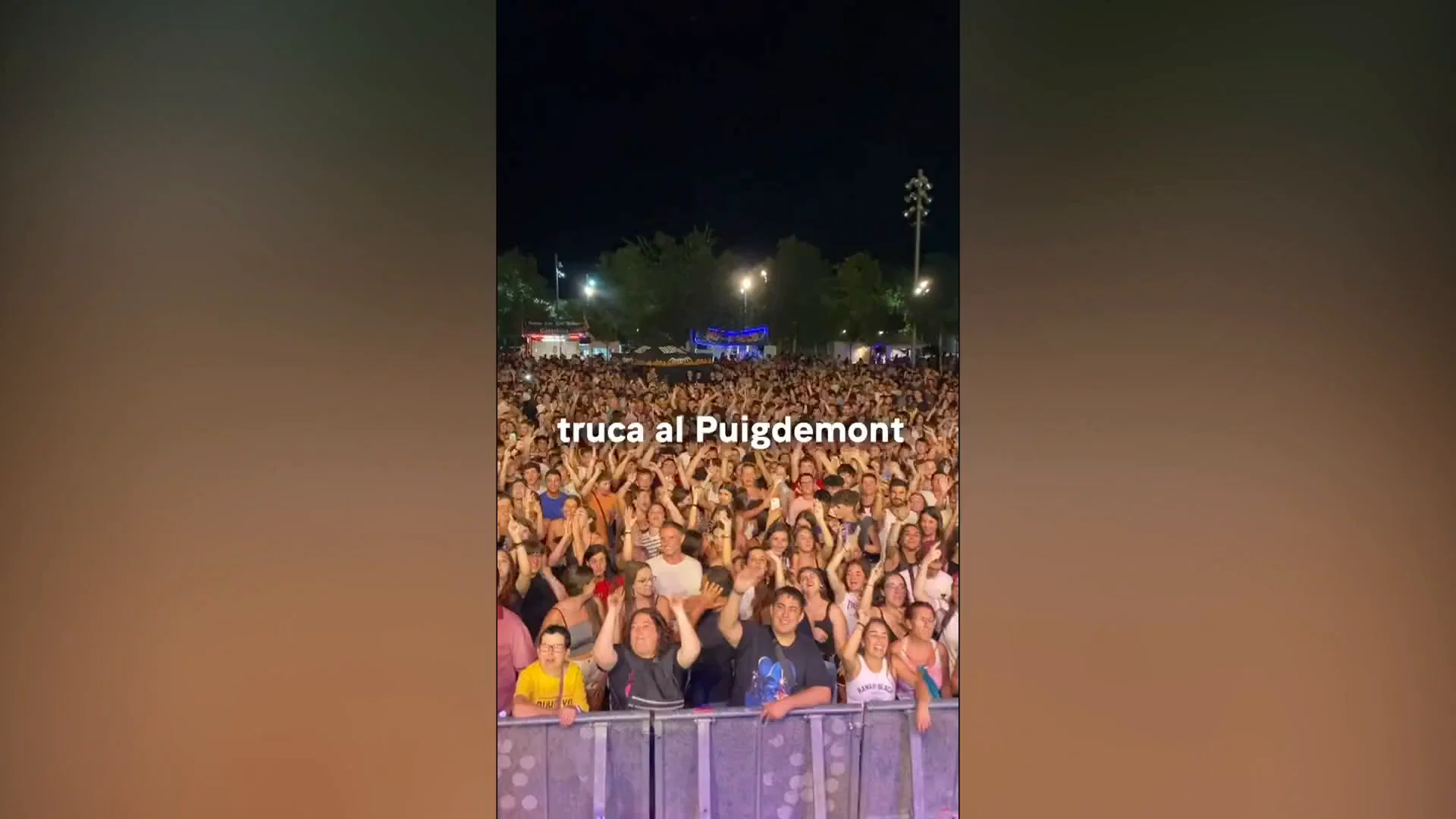 Imagen del concierto de 'Buhos'