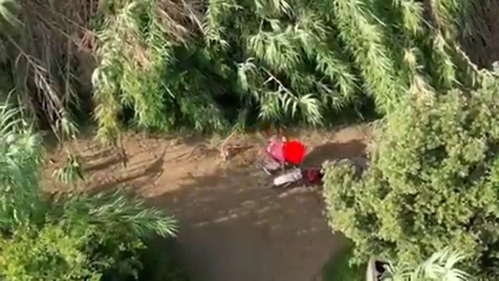 Un dron graba a un pirómano provocando incendios en el sur de Italia
