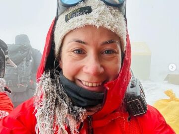 La alpinista Kristin Harila