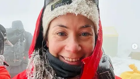 La alpinista Kristin Harila La alpinista Kristin Harila