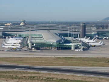 Terminal del aeropuerto de Barcelona