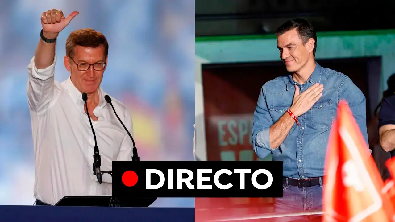 El líder del PP, Alberto Núñez Feijóo, y el líder del PSOE, Pedro Sánchez El líder del PP, Alberto Núñez Feijóo, y el líder del PSOE, Pedro Sánchez