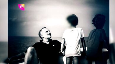 Así han sido las vacaciones Miguel Bosé y Nacho Palau con sus hijos en Mallorca