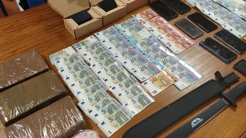 Desmantelado un grupo especializado en vuelcos de droga
