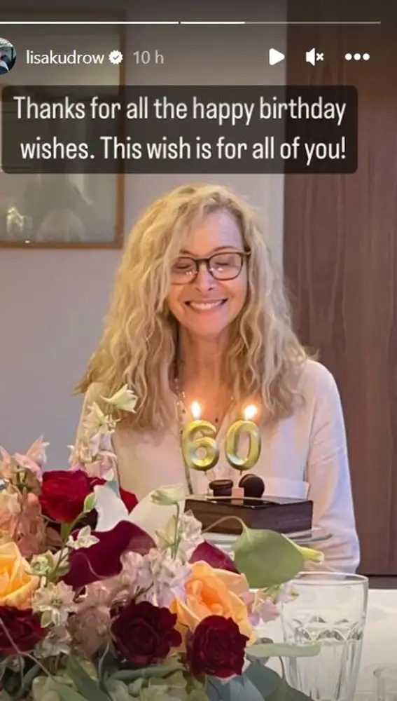 Lisa Kudrow celebra su 69 cumpleaños
