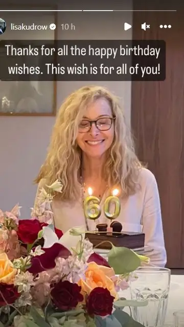 Lisa Kudrow celebra su 69 cumpleaños Lisa Kudrow celebra su 69 cumpleaños