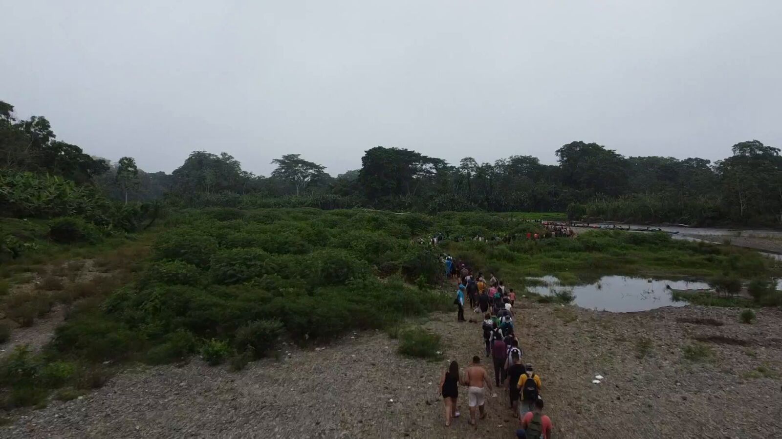 Un viaje a 'el infierno' de la selva del Darién, la ruta de migrantes más peligrosa de América
