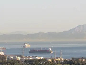 Buques en la zona del Estrecho de Gibraltar Buques en la zona del Estrecho de Gibraltar