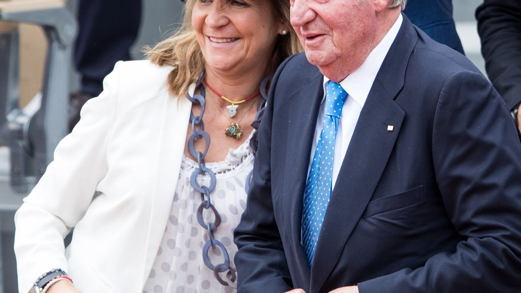 La infanta Elena y el rey Juan Carlos La infanta Elena y el rey Juan Carlos