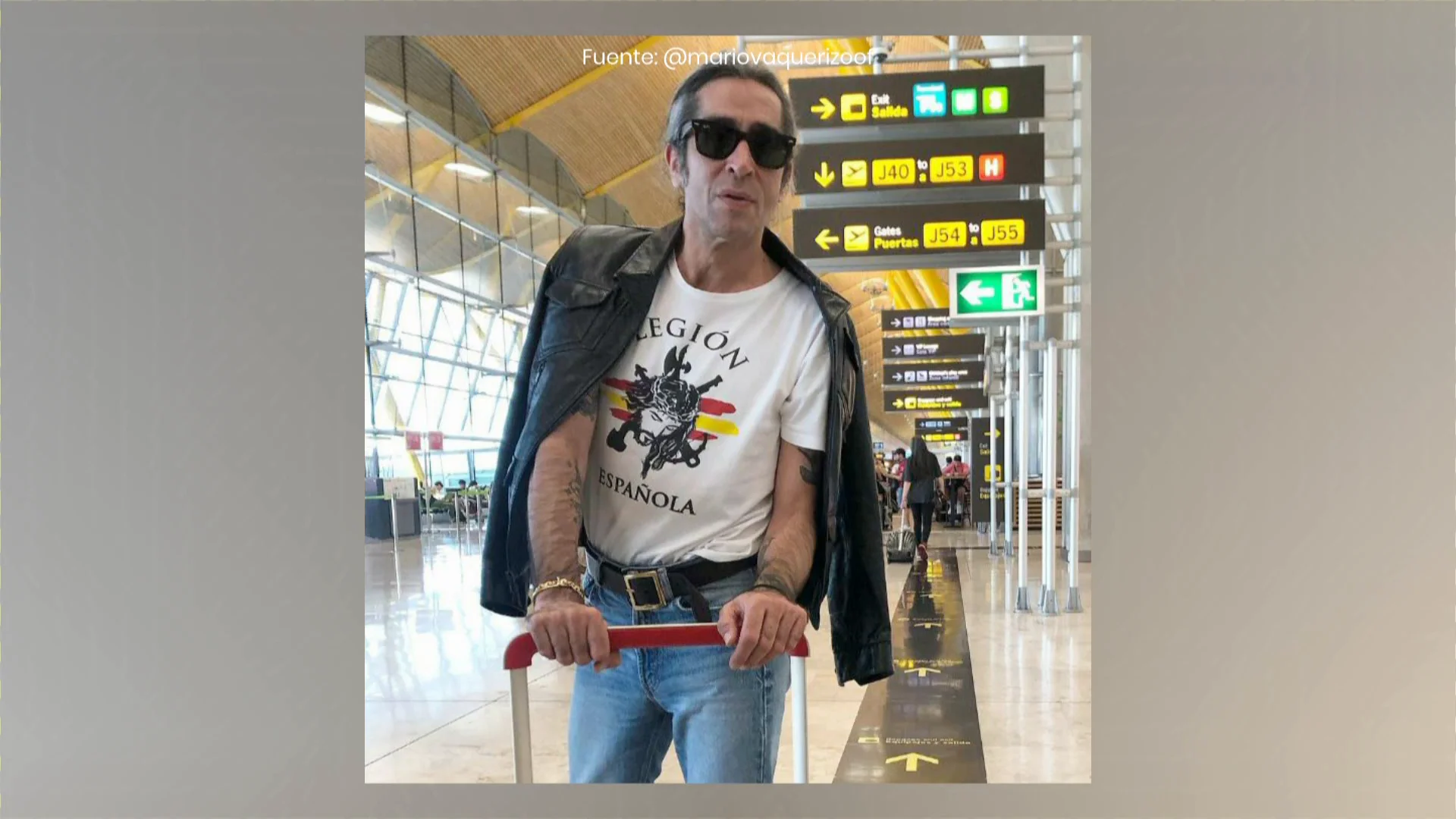 Mario Vaquerizo Legión Española Antena 3 Noticias