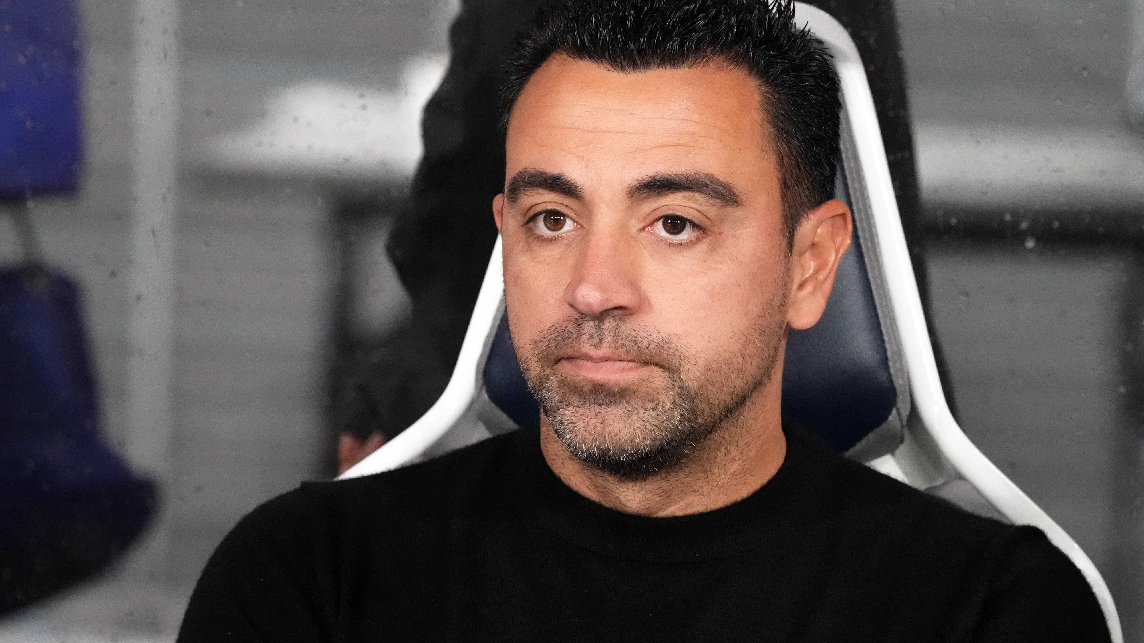 Xavi, durante la pretemporada Xavi, durante la pretemporada