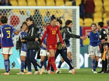 Jennifer Hermoso tras la derrota ante Japón