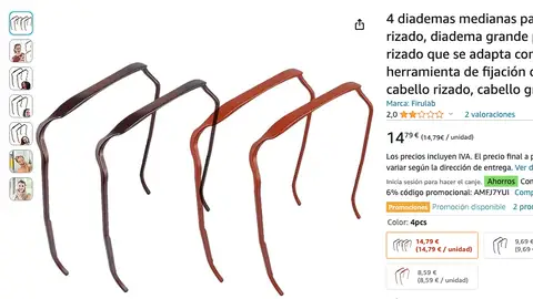 Diademas cuadradas Diademas cuadradas