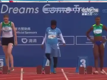 Una atleta somalí hace el ridículo y la razón indigna a su país Una atleta somalí hace el ridículo y la razón indigna a su país