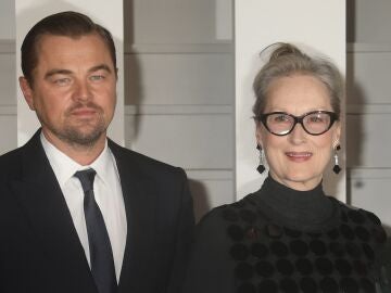  Leonardo DiCaprio y Meryl Streep en la premiere de 'No mires arriba' en Nueva York