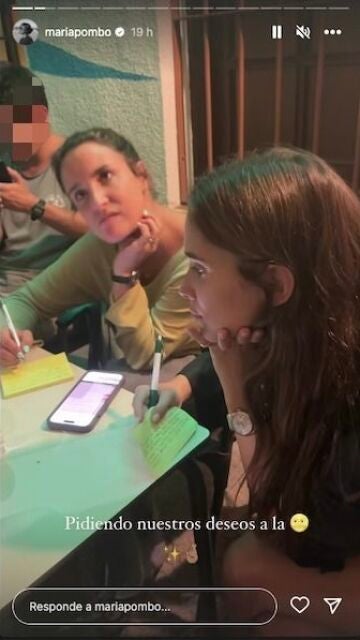 María Pombo y Marta Pombo