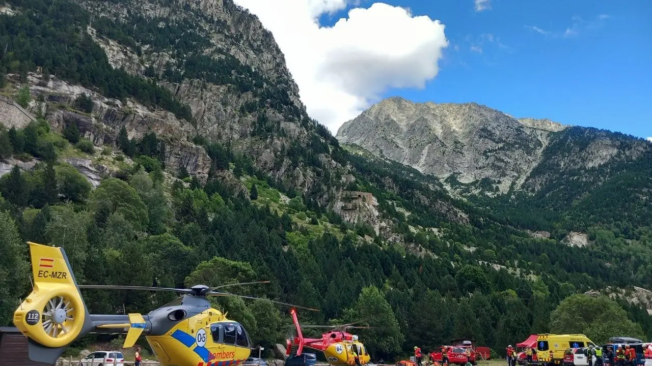 Operativo de b&uacute;squeda en Vall de Bo&iacute; (Lleida)