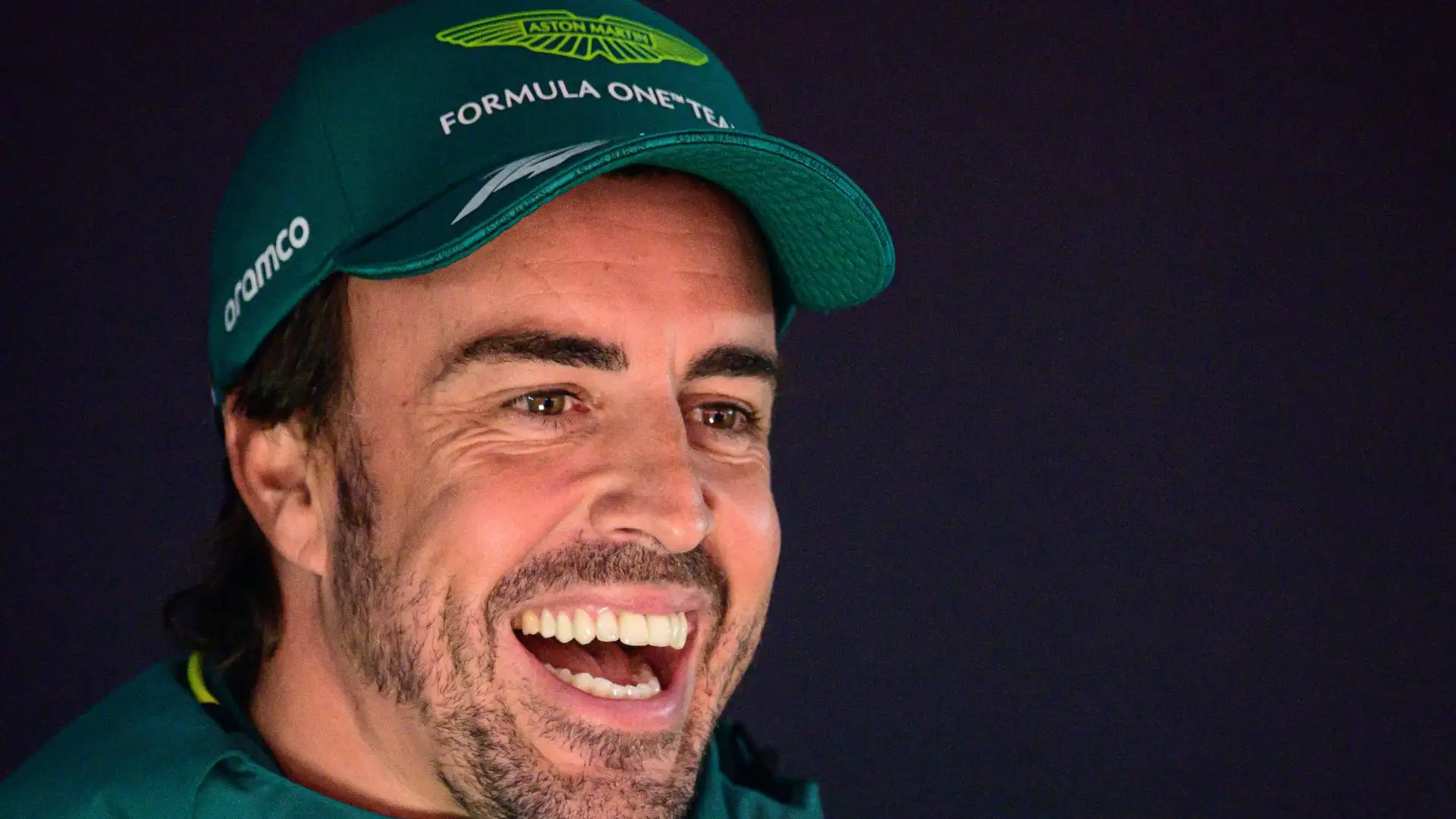 Fernando Alonso, sonriente Fernando Alonso, sonriente