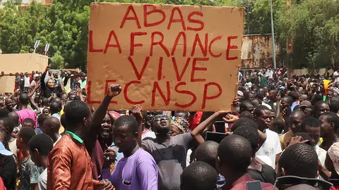 Protestas en Níger