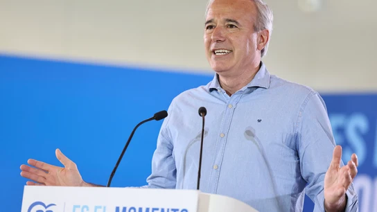 Jorge Azcón, presidente del Partido Popular de Aragón Jorge Azcón, presidente del Partido Popular de Aragón