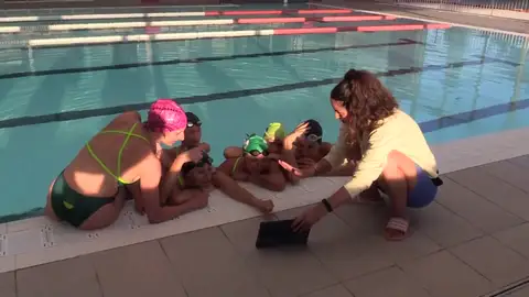 Equipo español de natación sincronizada categoría máster