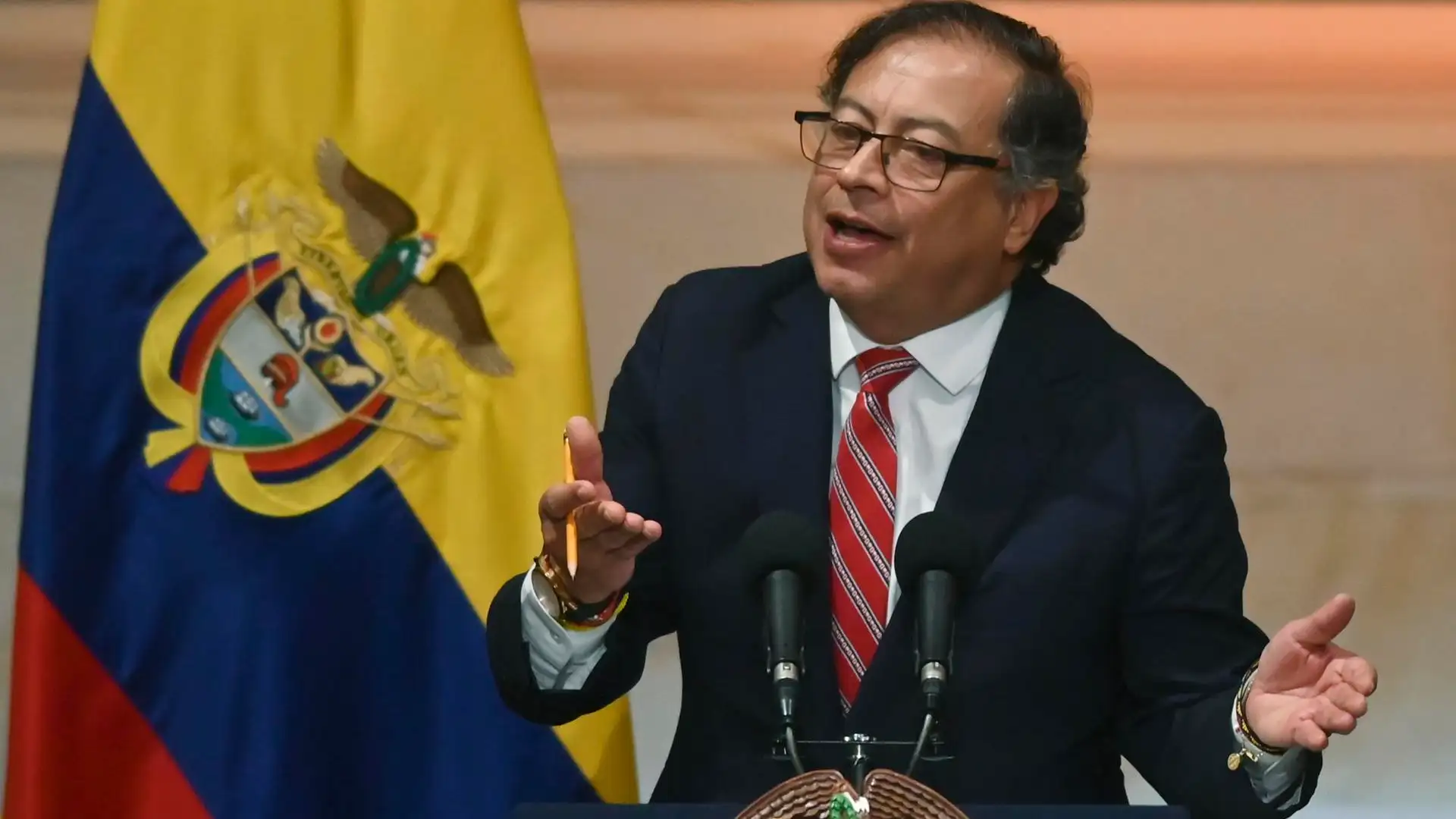 El presidente de Colombia Gustavo Petro El presidente de Colombia Gustavo Petro