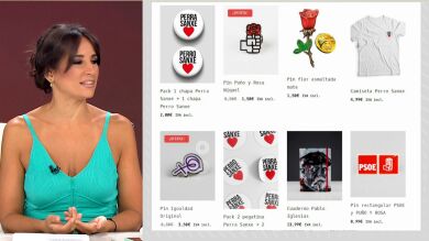 El PSOE saca a la venta camisetas con el logo 'Perro Sanxe'
