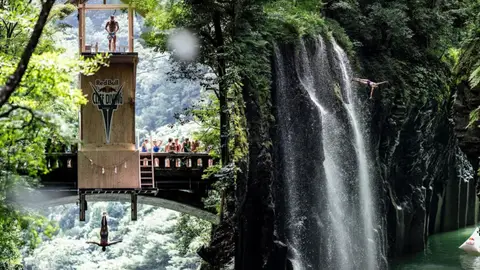 Imágenes de la cuarta prueba del Red Bull Cliff Diving Imágenes de la cuarta prueba del Red Bull Cliff Diving