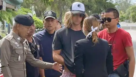 Daniel Sancho confiesa el asesinato y descuartizamiento de Edwin Arrieta en Tailandia: "Yo era su rehén" Daniel Sancho confiesa el asesinato y descuartizamiento de Edwin Arrieta en Tailandia: "Yo era su rehén"