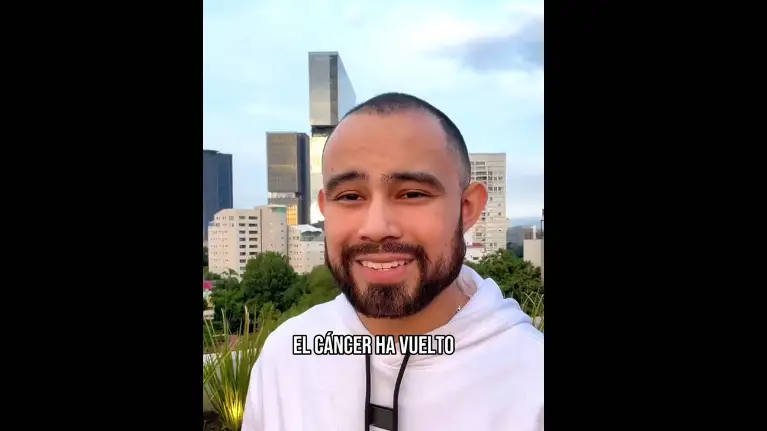 El 'influencer' Emilio Betancourt anuncia que vuelve a tener c&aacute;ncer