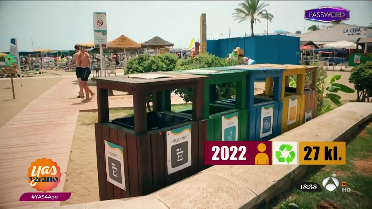&iexcl;El reciclaje no coge vacaciones! As&iacute; puedes reciclar tu basura en la playa