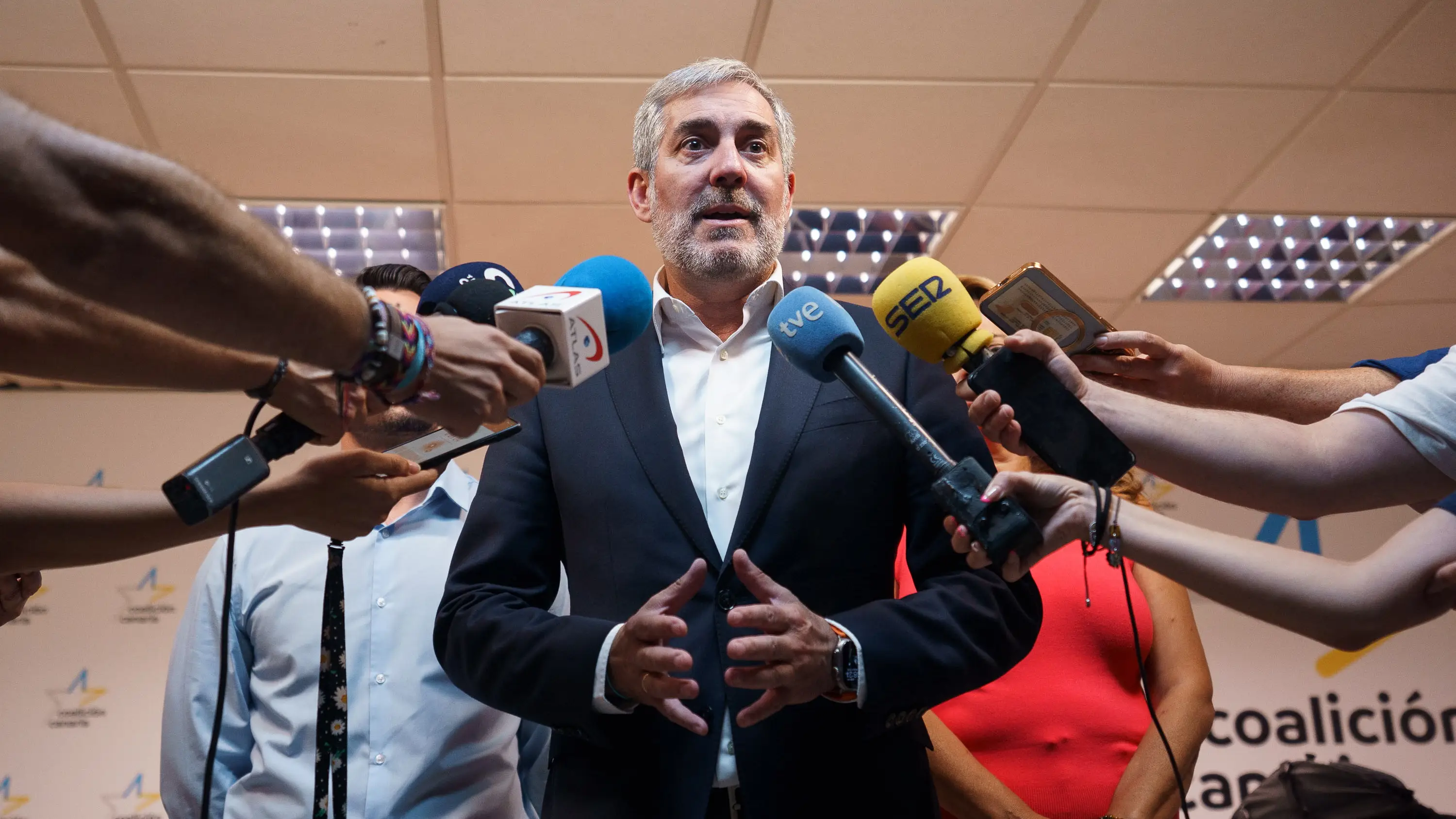 El secretario general de Coalición Canaria, Fernando Clavijo. El secretario general de Coalición Canaria, Fernando Clavijo.