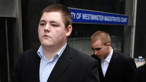 Jamie Waylett, Vincent Crabbe en 'Harry Potter' Jamie Waylett, Vincent Crabbe en 'Harry Potter'