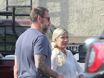 Tori Spelling y su exmarido Dean McDermott Tori Spelling y su exmarido Dean McDermott
