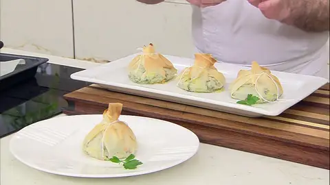 Plato curioso y sencillo: receta de Brick de acelgas Plato curioso y sencillo: receta de Brick de acelgas