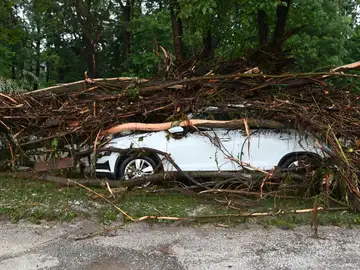 Imagen de la emergencia en Eslovenia Imagen de la emergencia en Eslovenia