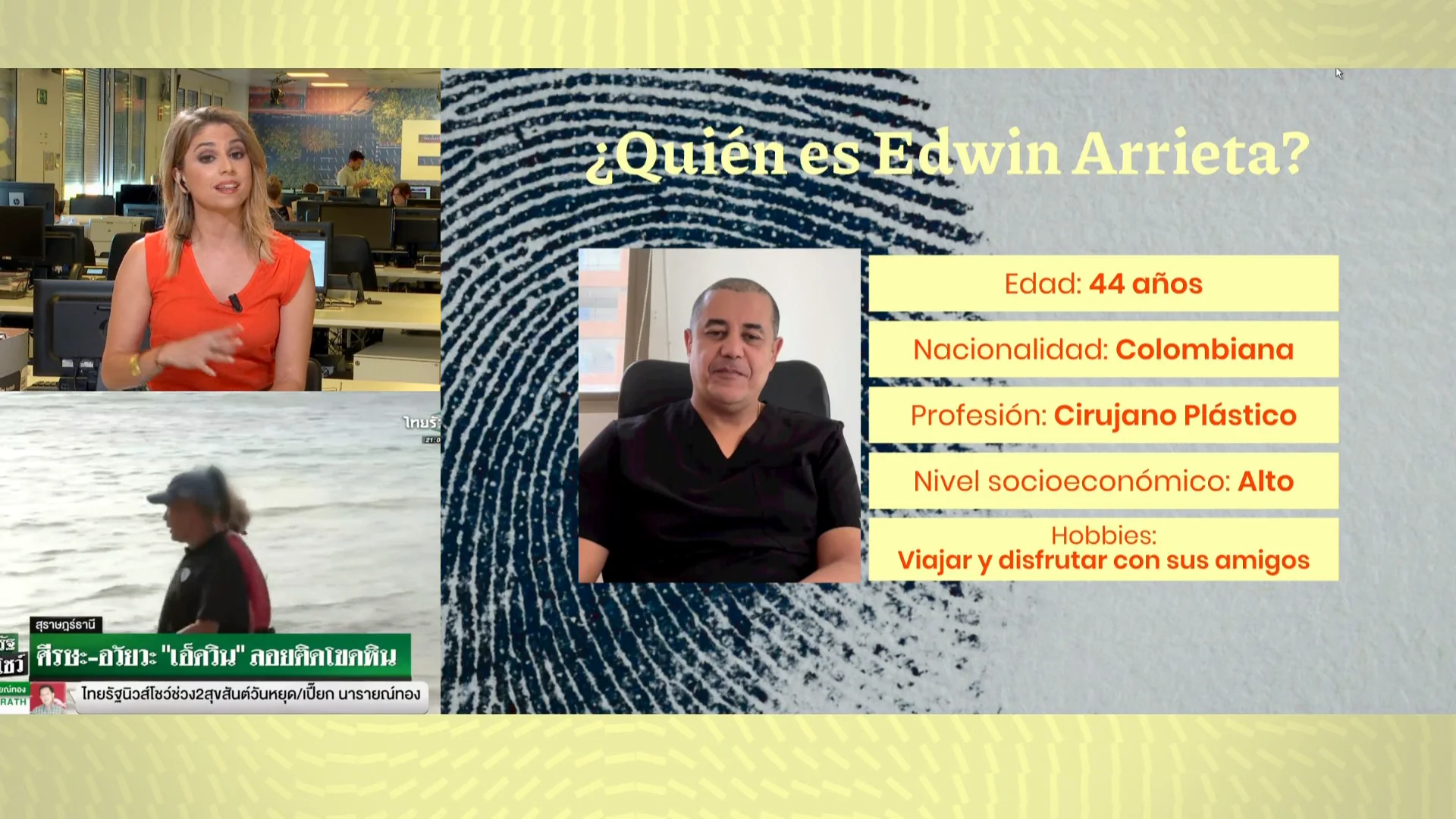Edwin Arrieta Antena 3 Noticias
