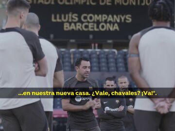 El Barcelona se ejercita por primera vez en el Estadio Olímpico Lluís Companys