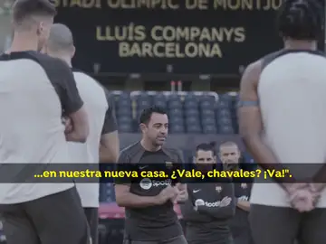El Barcelona se ejercita por primera vez en el Estadio Olímpico Lluís Companys El Barcelona se ejercita por primera vez en el Estadio Olímpico Lluís Companys