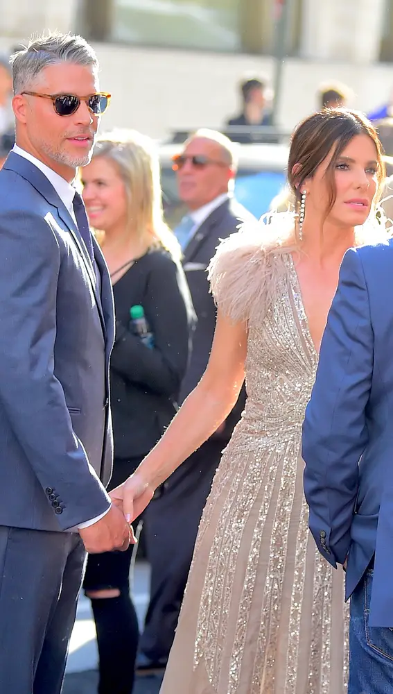 Sandra Bullock y su novio Bryan Randall
