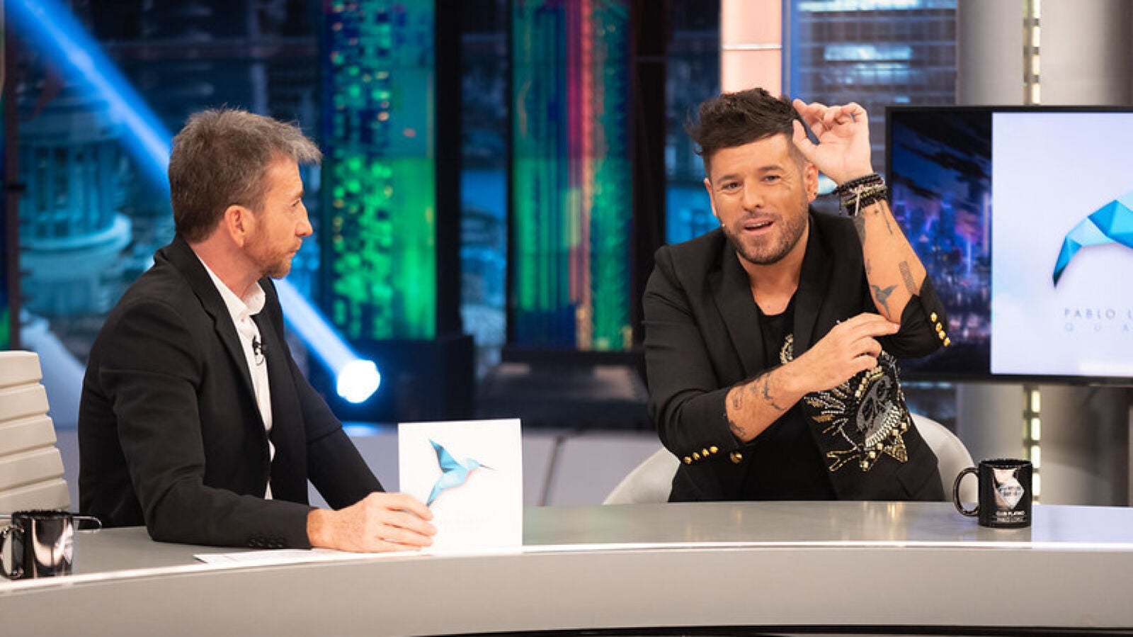 El simbólico tatuaje de Pablo López que se ha hecho junto a su madre