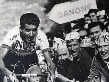Federico Martín Bahamontes, en una imagen durante su época como ciclista
