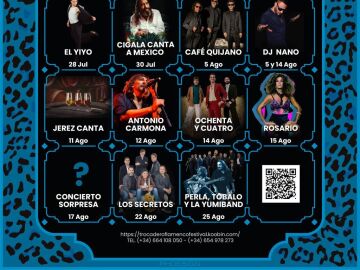Cartel del 'Trocadero Más que Flamenco Festival' 