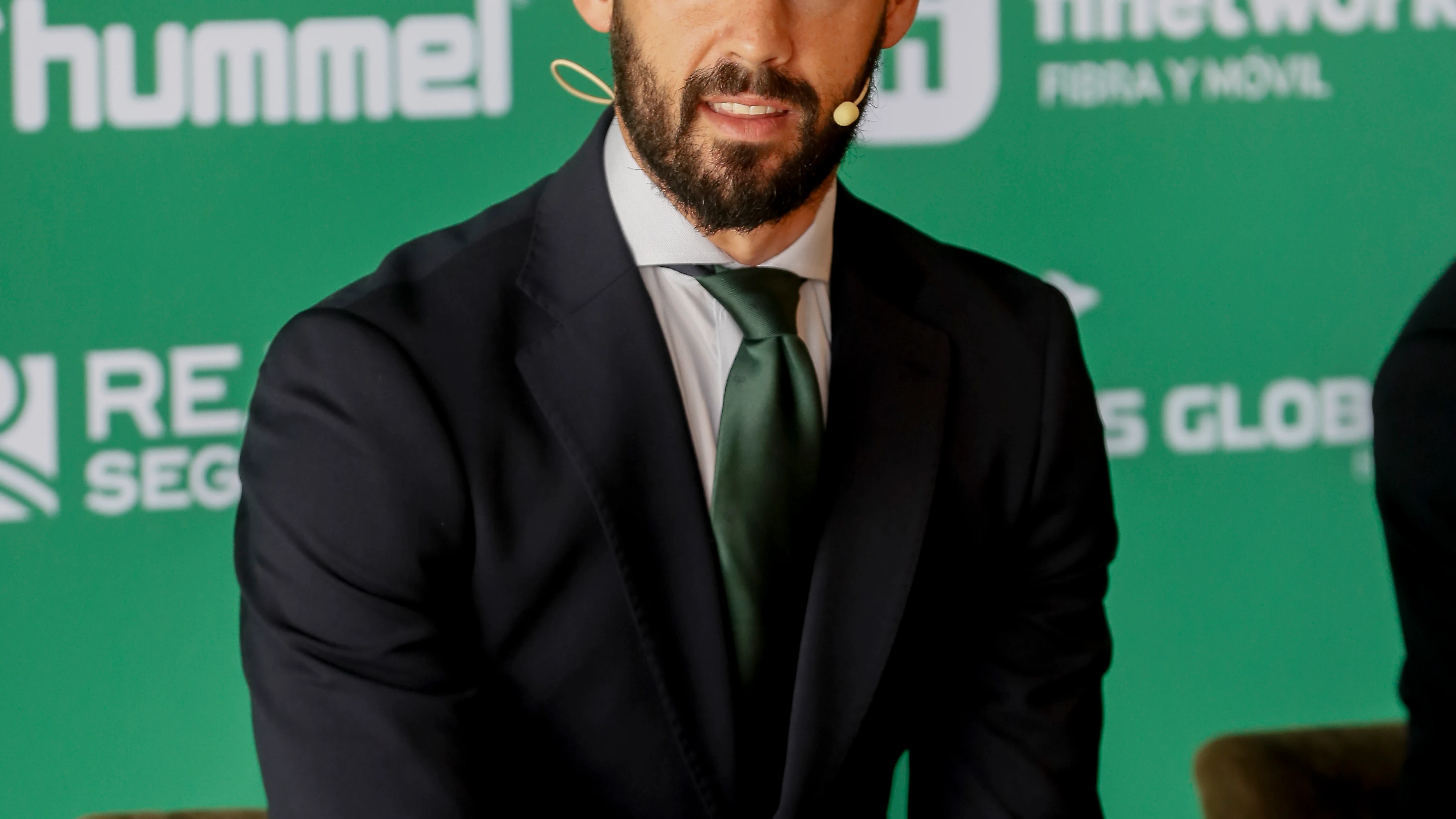 Isco, durante su presentación con el Betis Isco, durante su presentación con el Betis