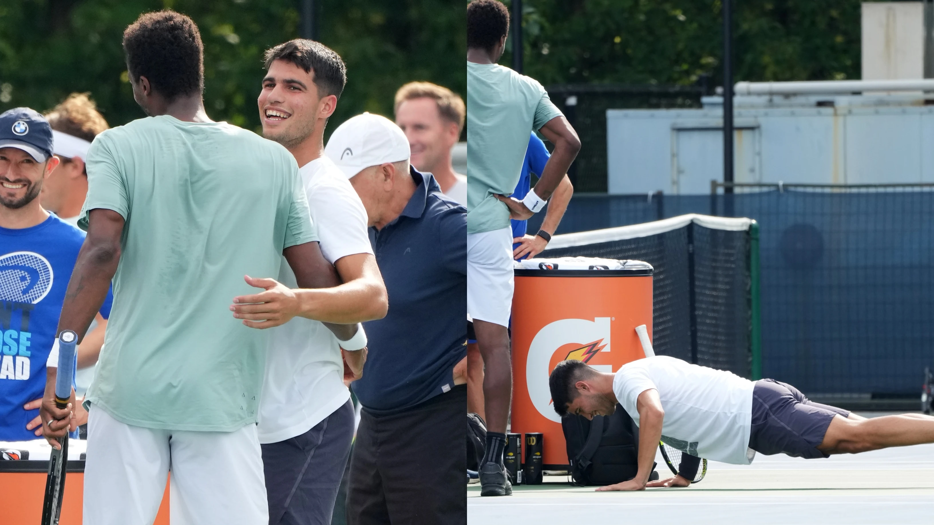 Alcaraz y Monfils en Montreal Alcaraz y Monfils en Montreal