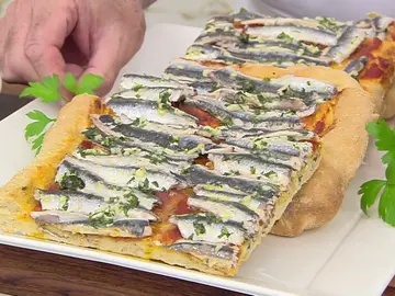 Arguiñano: receta original y diferente de pizza de anchoas frescas Arguiñano: receta original y diferente de pizza de anchoas frescas
