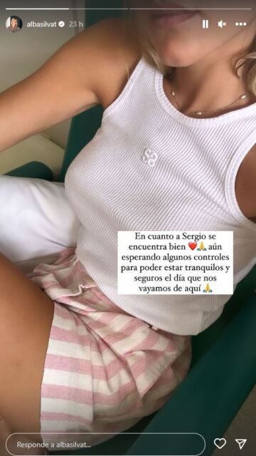 Alba Silva, en Instagram