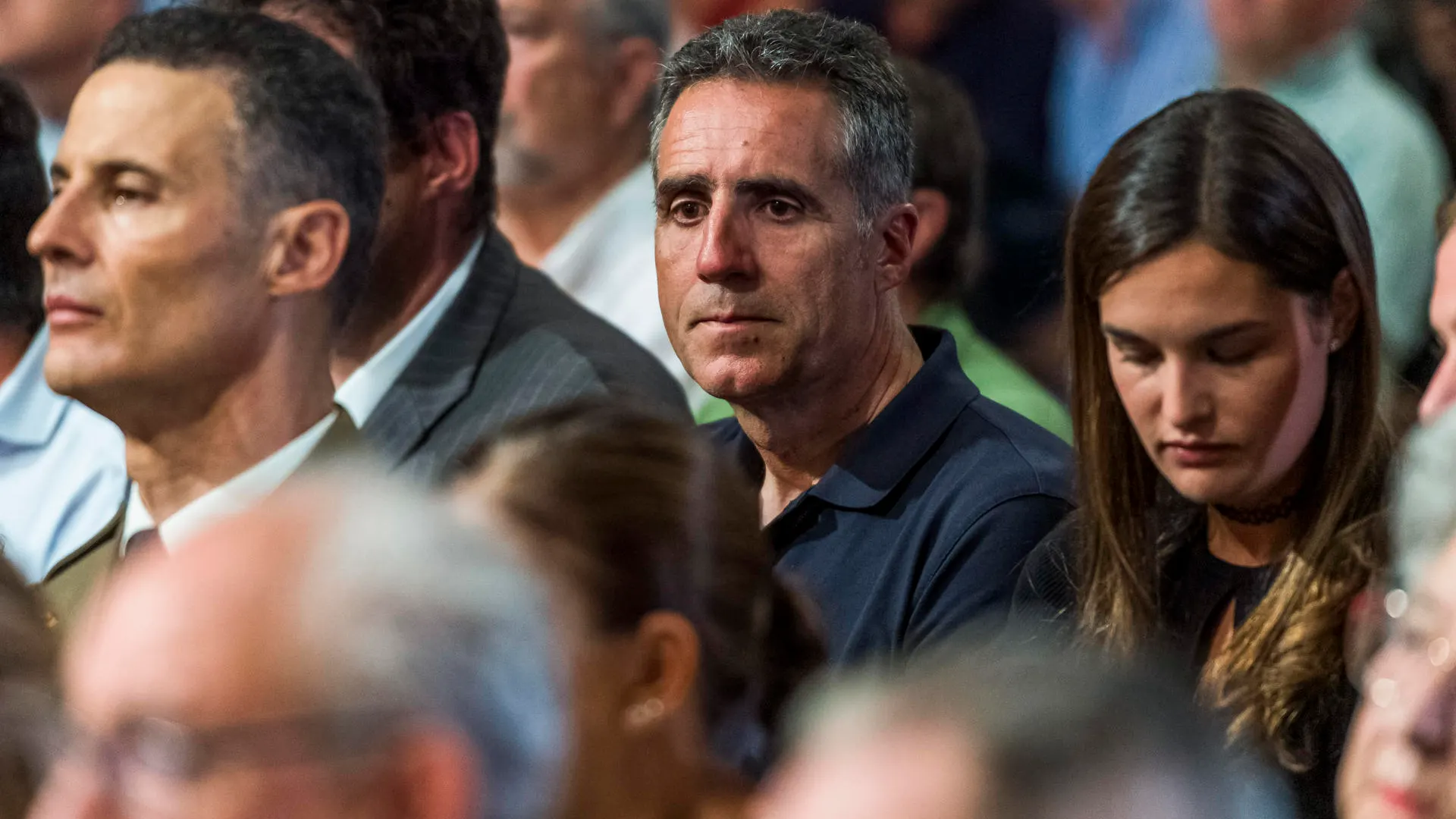 Indur&aacute;in en el funeral de Bahamontes