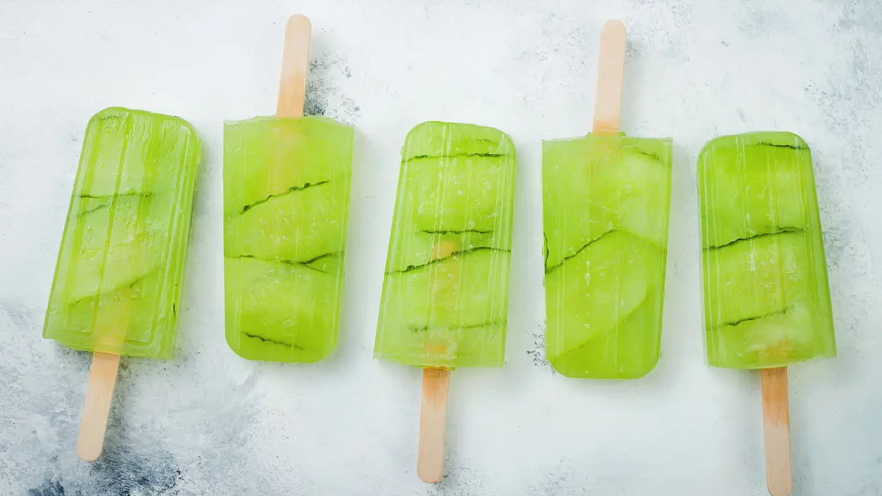 Sorbete de pepino Sorbete de pepino