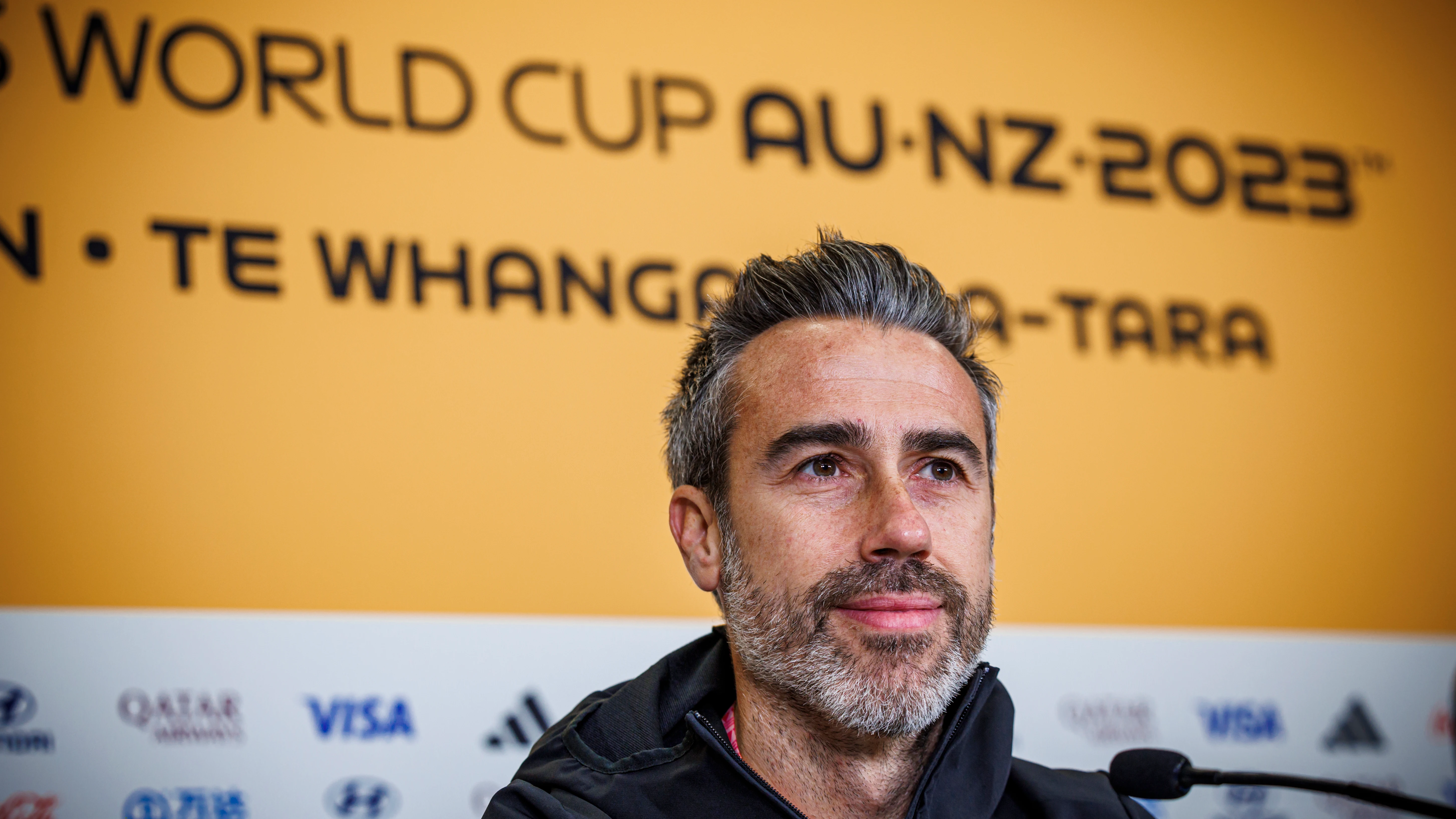Jorge Vilda, en la rueda de prensa previa al duelo ante Países Bajos Jorge Vilda, en la rueda de prensa previa al duelo ante Países Bajos